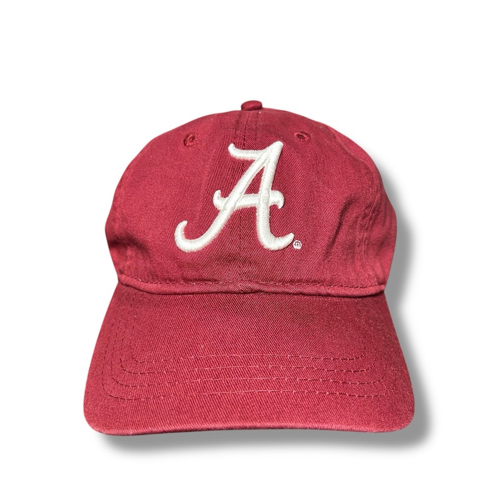 Vintage Alabama Crimson Tide‎ The Game Script A Relaxed Strapback Dad Hat Cap